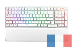 T-ProTek Tastiera tedesca senza cornice con illuminazione compatibile
