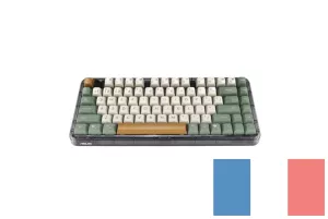 Tastiera Per Notebook ASUS N751, N751J, Layout Tedesco, Colore Argento, Senza Cornice, Con Illuminazione, Ricambio Compatibile
