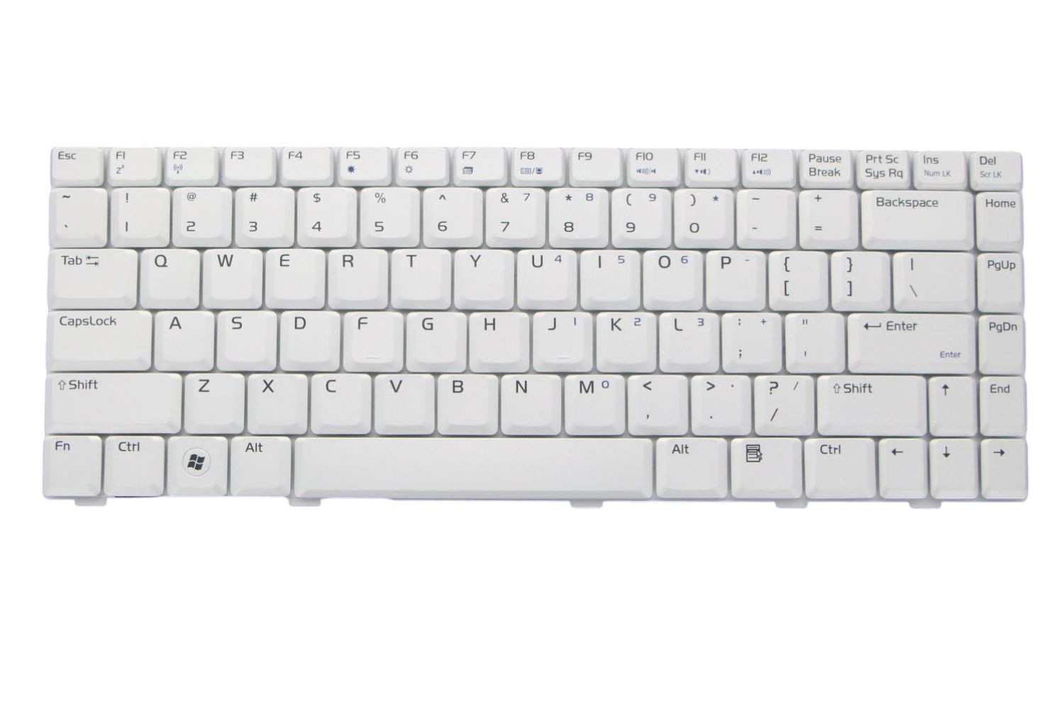 Tastiera AZERTY per ASUS U36SD U36JC N43 K42 K43 X43 U36J U36S U36SG U36KI U36R NOTEBOOK FRANCESE  7