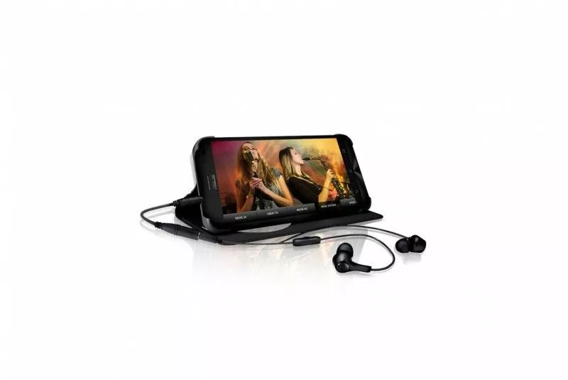 Custodia Flip Shantime In Pelle PU Con Finestra Visibile Per Asus Zenfone 2 Laser ZE550KL - Chiusura Magnetica E Porta Carte - 4