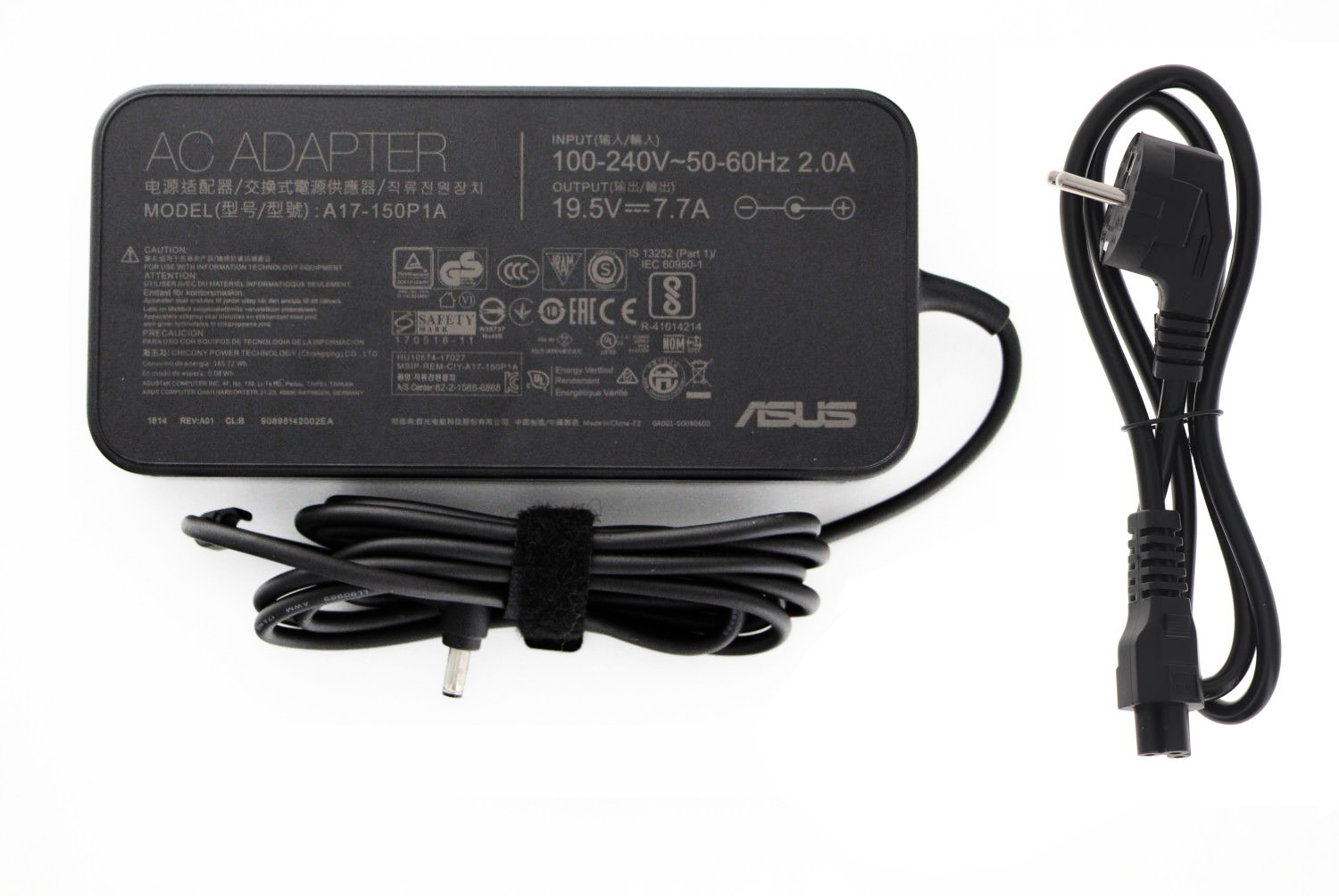 Caricabatterie 10W Con Micro USB Per ASUS – Adattatore AC 5V 2A (0A001-00092000, W12-030N3A, EXA1205UA...)