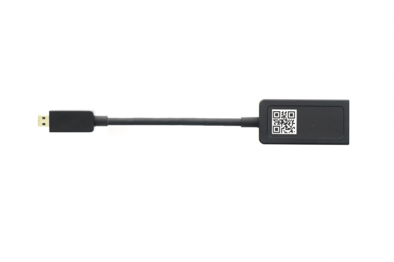 RIIEYOCA Cavo adattatore da mini-HDTV a HDTV 4K, con angolo di 90 gradi, mini maschio a HDTVS femmina, cavo intrecciato in nylon corto, supporto 4K UHD, per laptop, proiettore, TV, monitor(20 cm