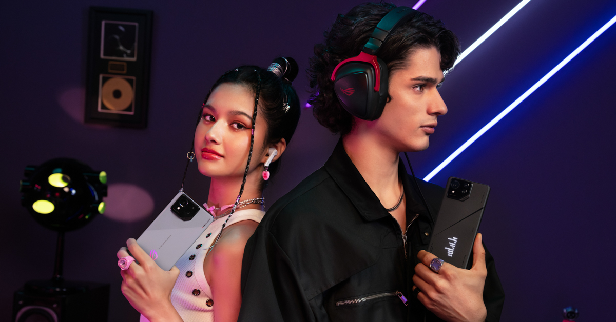 Le ROG Phone 8 est équipé de doubles haut-parleurs stéréo, le double microphone avec réduction de bruit